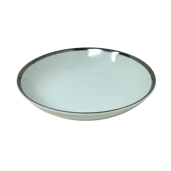 Artiso Craft Fine China | Royal Platinum | 2 Soup Bowls | Replacements 8” - Picture 3 of 3